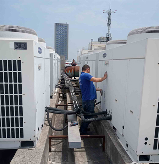 安乡中央空调制热和不制冷系统维修方法